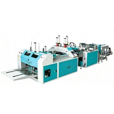 Automatisk T-T-shirt-taskemaskine med automatisk foldning
